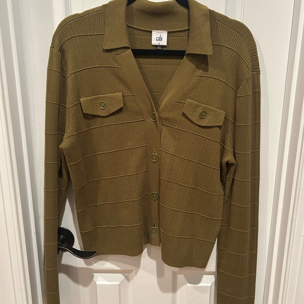CAbi Executive Button Front Cardigan - Picture 2 of 5